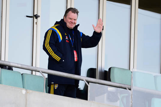 Svenska Fotbollförbundets ordförande Karl-Erik Nilsson