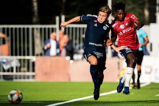 Utsiktens William Kenndal och Örgrytes Mohamed Said Adan