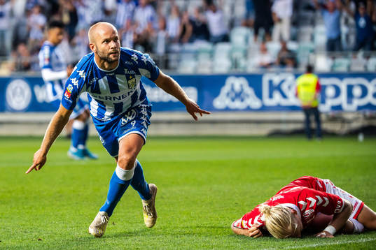 IFK Göteborgs Robin Söder jublar